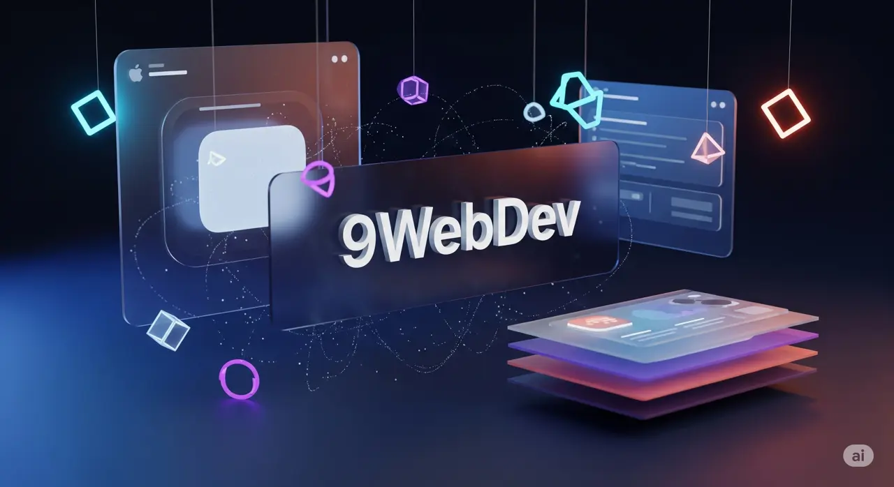 تصویر نمایانگر خدمات طراحی و توسعه وب 9WebDev